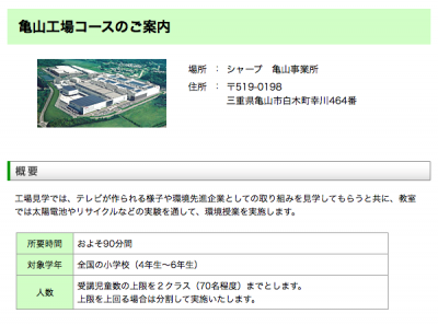 シープ亀山工場