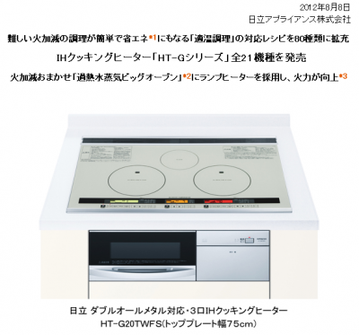 IHクッキングヒーター