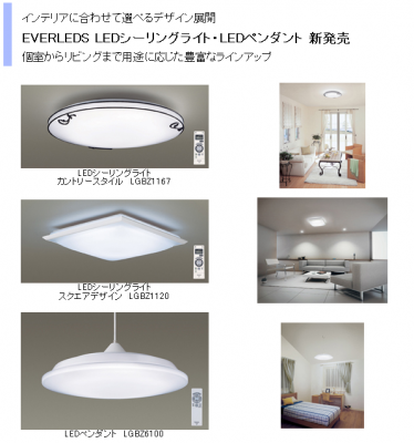 LEDシーリングライト