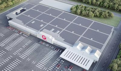 屋根貸し太陽光発電所
